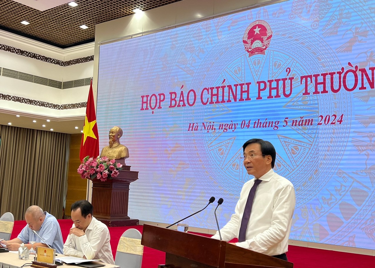 Nhiều vấn đề nóng được đề cập tại họp báo Chính phủ thường kỳ tháng 4 -0