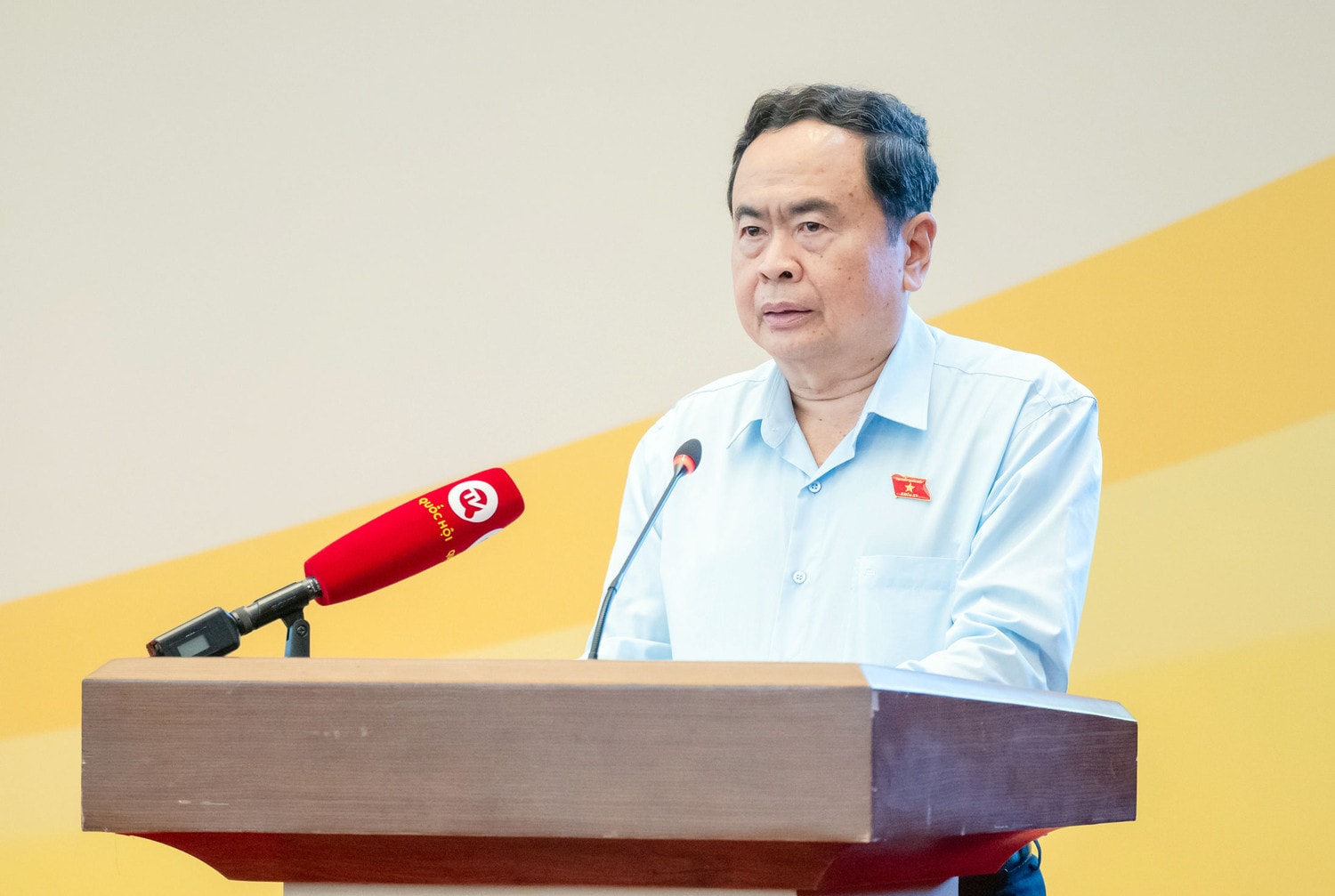 Phó Chủ tịch Thường trực Quốc hội Trần Thanh Mẫn dự và phát biểu chỉ đạo tại Phiên giải trình về trách nhiệm quản lý nhà nước về phòng, chống tác hại của thuốc lá điện tử -0