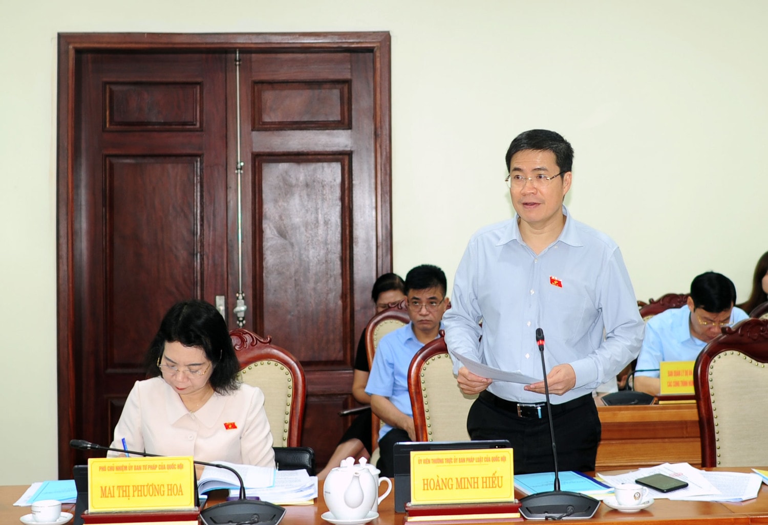 Đoàn giám sát của Ủy ban Thường vụ Quốc hội về đơn vị sự nghiệp công lập làm việc với UBND tỉnh Thái Nguyên -0