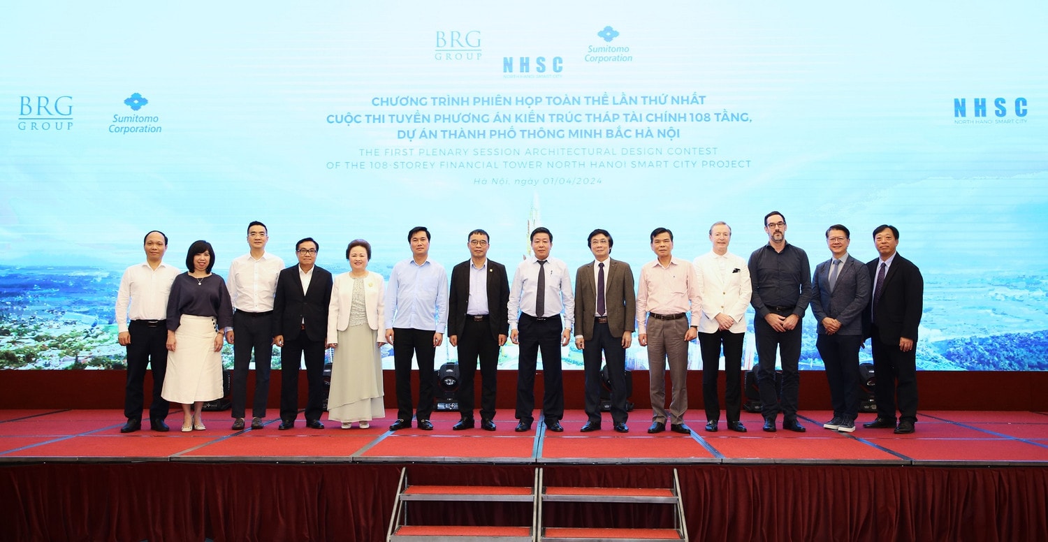 Hội đồng thi tuyển Cuộc thi Phương án kiến trúc Tháp Tài chính 108 tầng – Dự án Thành phố Thông minh Bắc Hà Nội. Sự tham gia của các tư vấn hàng đầu thế giới được kỳ vọng sáng tạo nên biểu tượng mới của Đông Nam Á -0