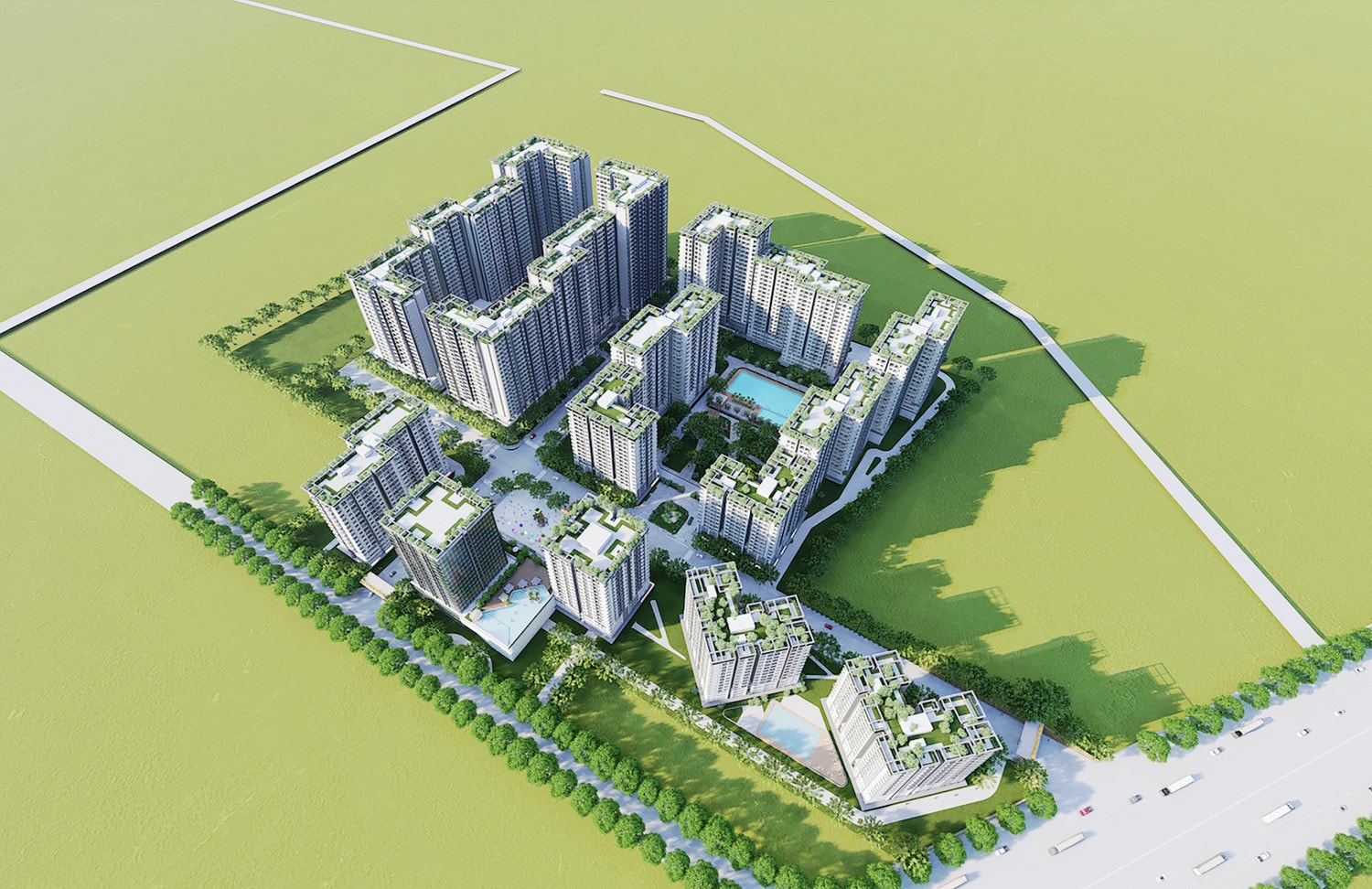 Long An: Thu hút đầu tư nhiều dự án khu đô thị quy mô lớn