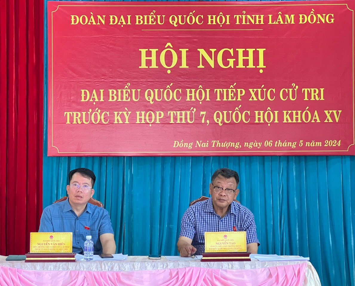 Cử tri Lâm Đồng kiến nghị sớm có biện pháp thích ứng với nắng hạn -0