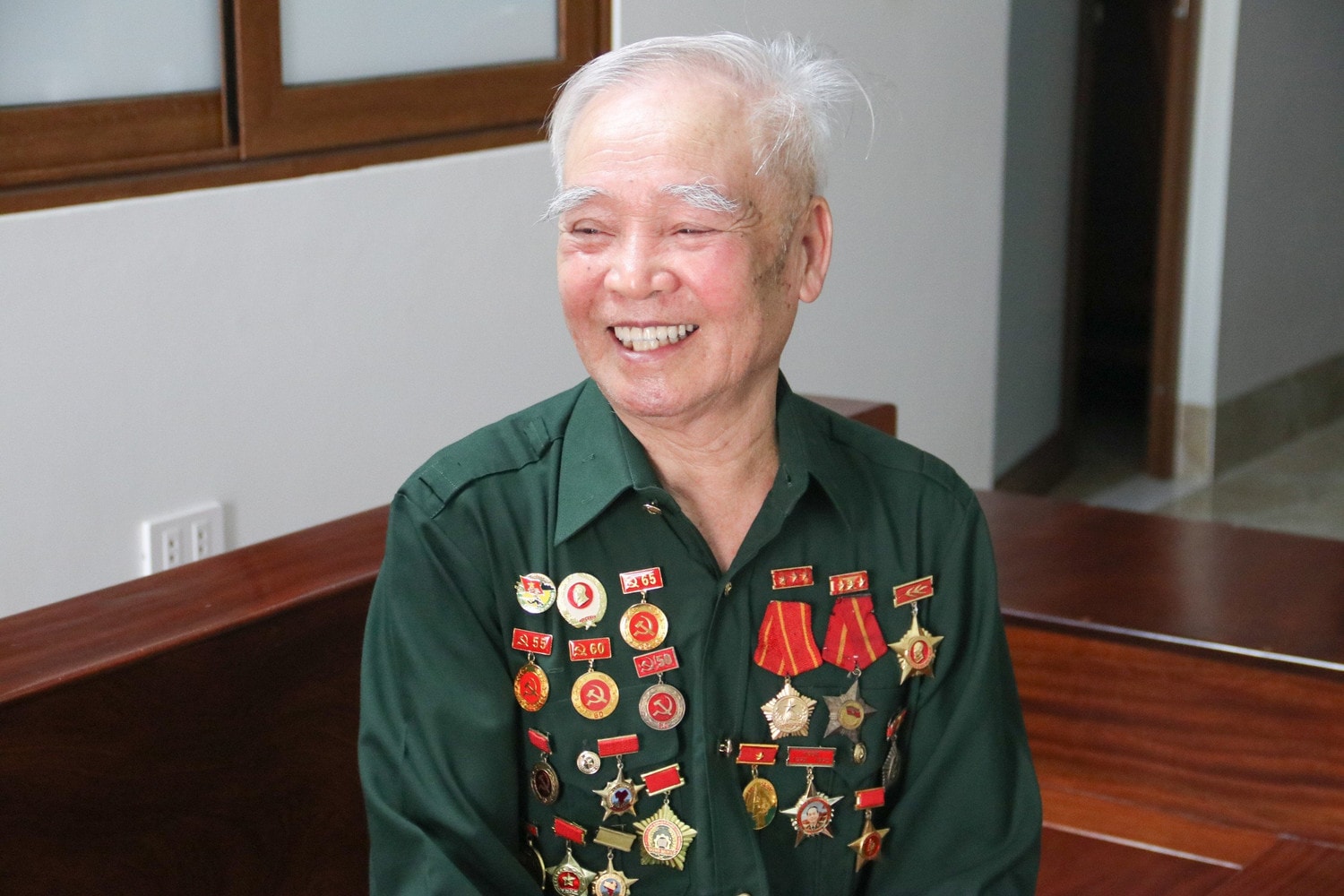 Ông Hoàng Văn Bảy - Ảnh: Thu Trang
