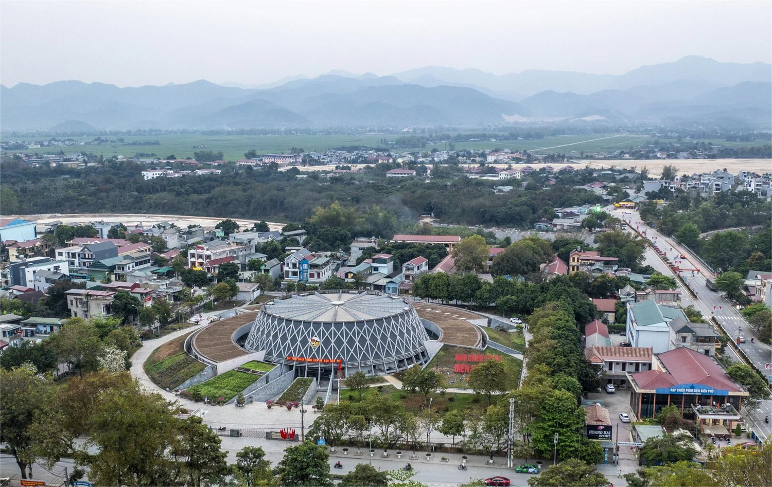 Một góc thành phố Điện Biên Phủ ngày nay - Ảnh: Thành Đạt