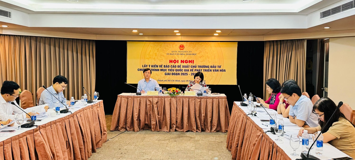Góp ý Chương trình mục tiêu quốc gia về phát triển văn hóa -0