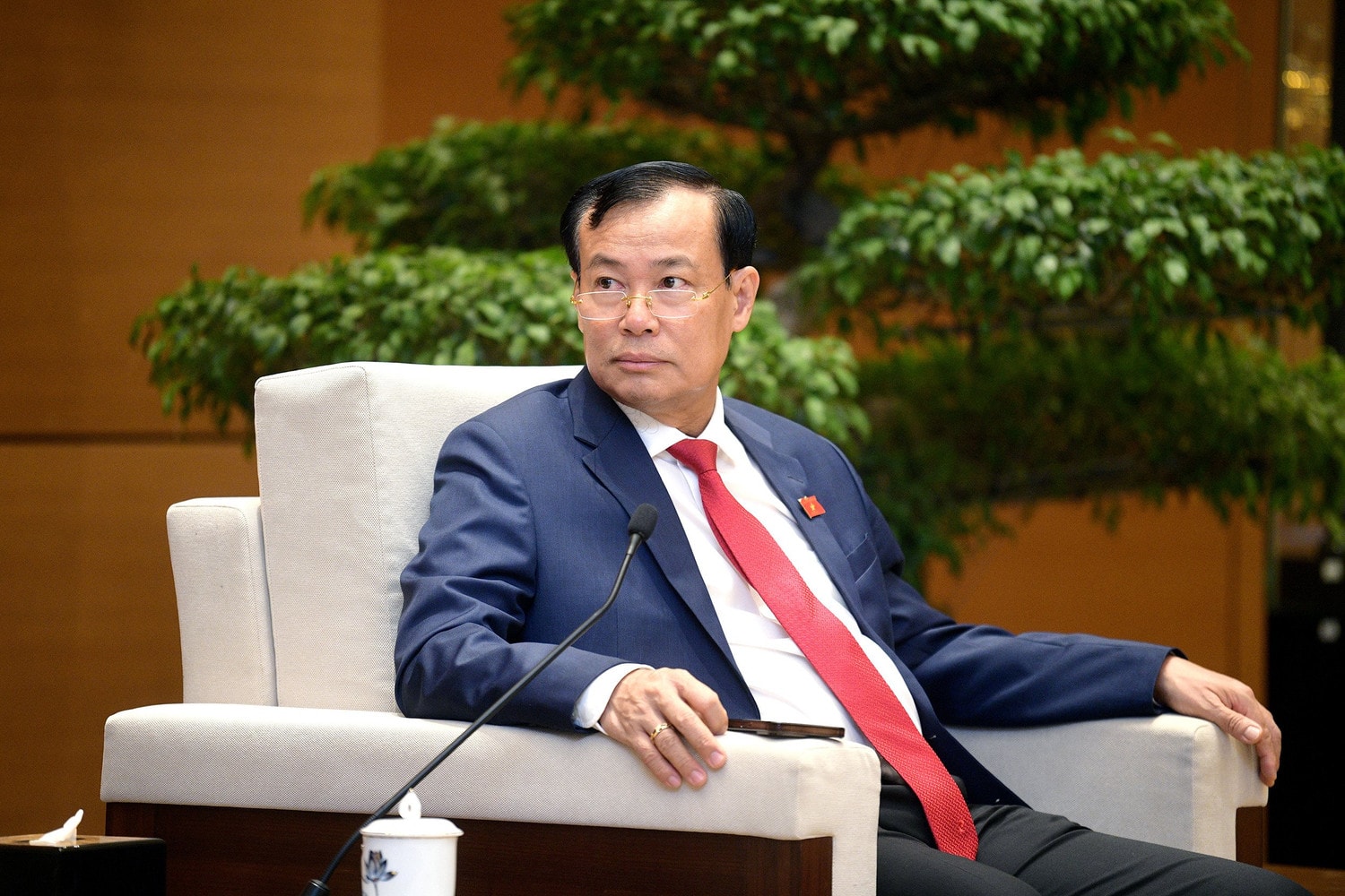 Chủ nhiệm Ủy ban Quốc phòng và An ninh Lê Tấn Tới tiếp Đại sứ Italia -0