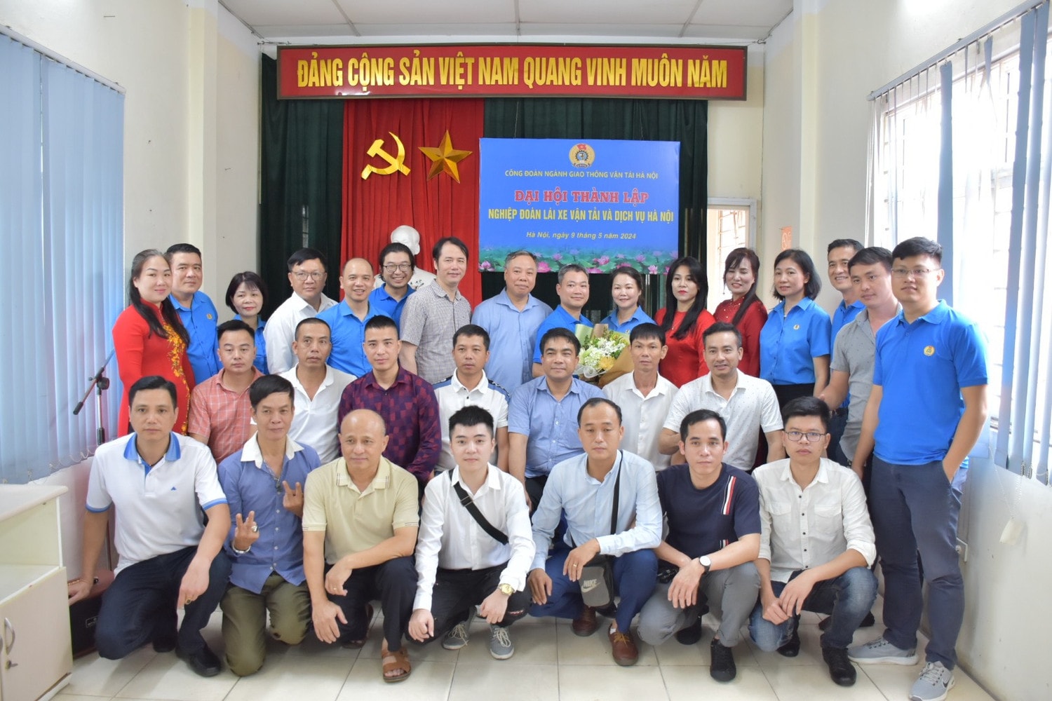 Thành lập Nghiệp đoàn lái xe vận tải và dịch vụ Hà Nội -0