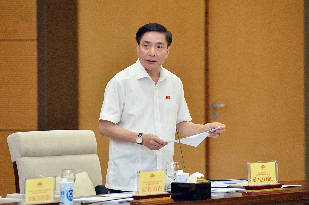 Phó Chủ tịch Thường trực Quốc hội Trần Thanh Mẫn chủ trì họp giao ban của Lãnh đạo Quốc hội và Thường trực các cơ quan của Quốc hội