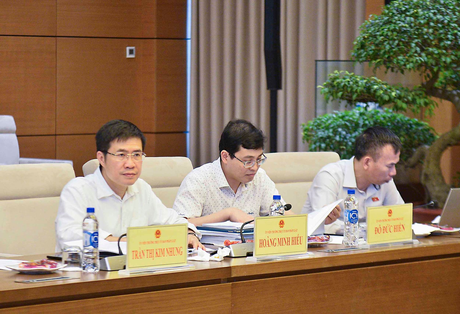 Các đại biểu dự phiên họp