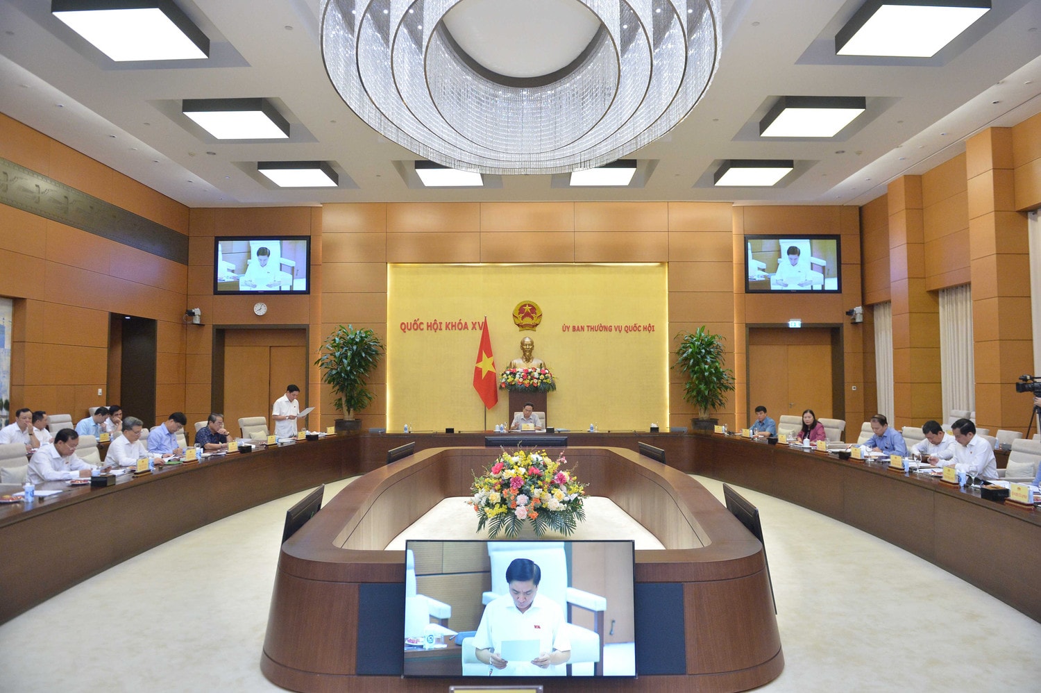 Phó Chủ tịch Thường trực Quốc hội Trần Thanh Mẫn chủ trì họp giao ban của Lãnh đạo Quốc hội và Thường trực các cơ quan của Quốc hội -0