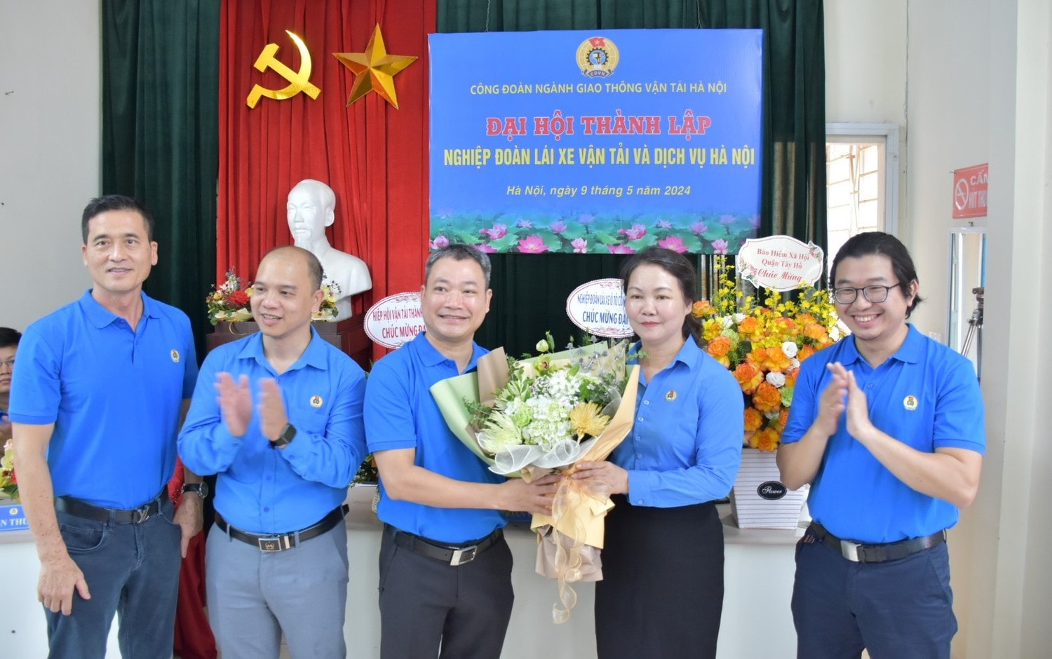 Thành lập Nghiệp đoàn lái xe vận tải và dịch vụ Hà Nội -0