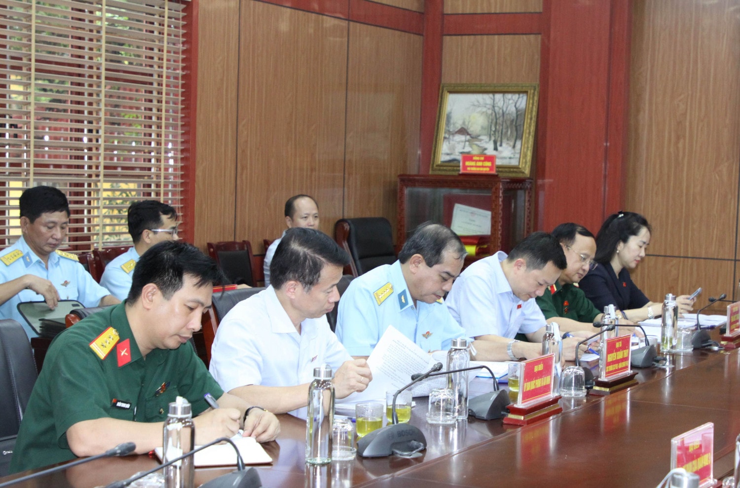 Đoàn khảo sát của Ủy ban Quốc phòng và An ninh làm việc với UBND huyện Kim Động, Hưng Yên ảnh 3 Đoàn khảo sát của Ủy ban Quốc phòng và An ninh làm việc với UBND huyện Kim Động, tỉnh Hưng Yên