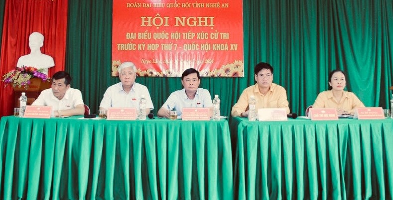 Nghệ An: Cử tri huyện Thanh Chương đề xuất 29 nội dung liên quan đến kinh tế - xã hội, quốc phòng - an ninh -0