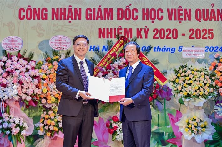 Học viện Quản lý giáo dục có Giám đốc mới -0