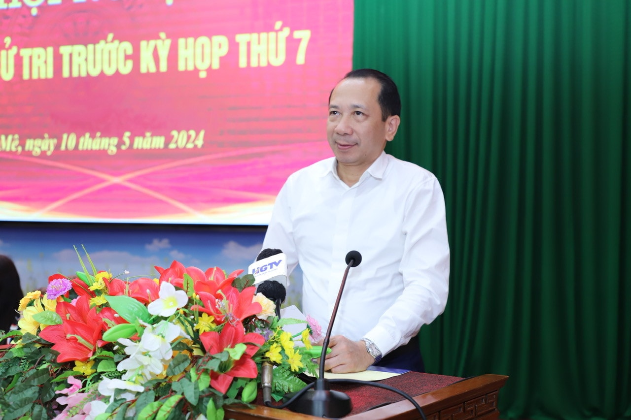 Cử tri đề nghị phân cấp cho UBND cấp huyện được cấp giấy phép khai thác khoáng sản làm vật liệu xây dựng thông thường -0