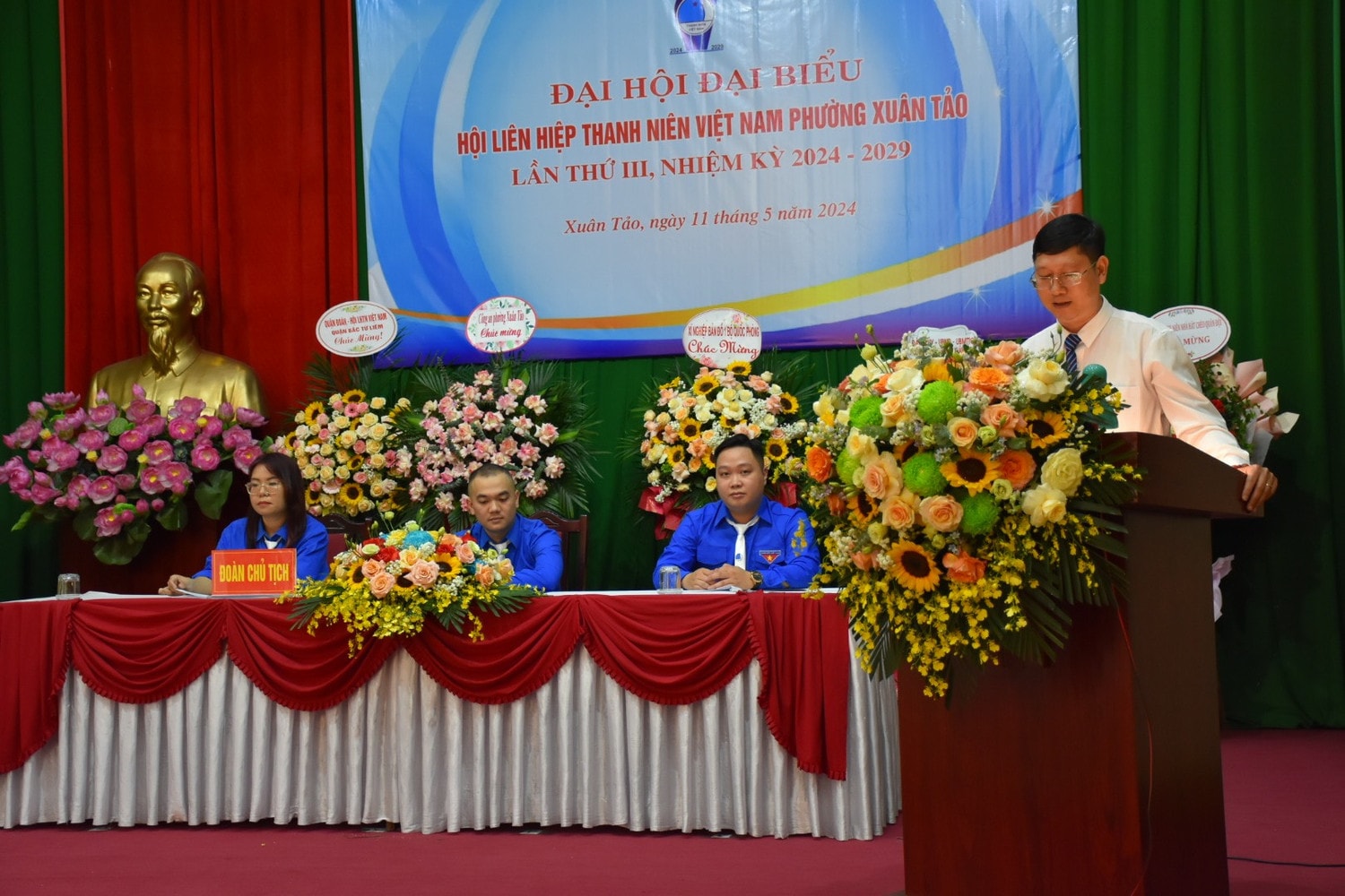 Đại hội đại biểu Hội Liên hiệp Thanh niên Việt Nam Phường Xuân Tảo Lần thứ III -0