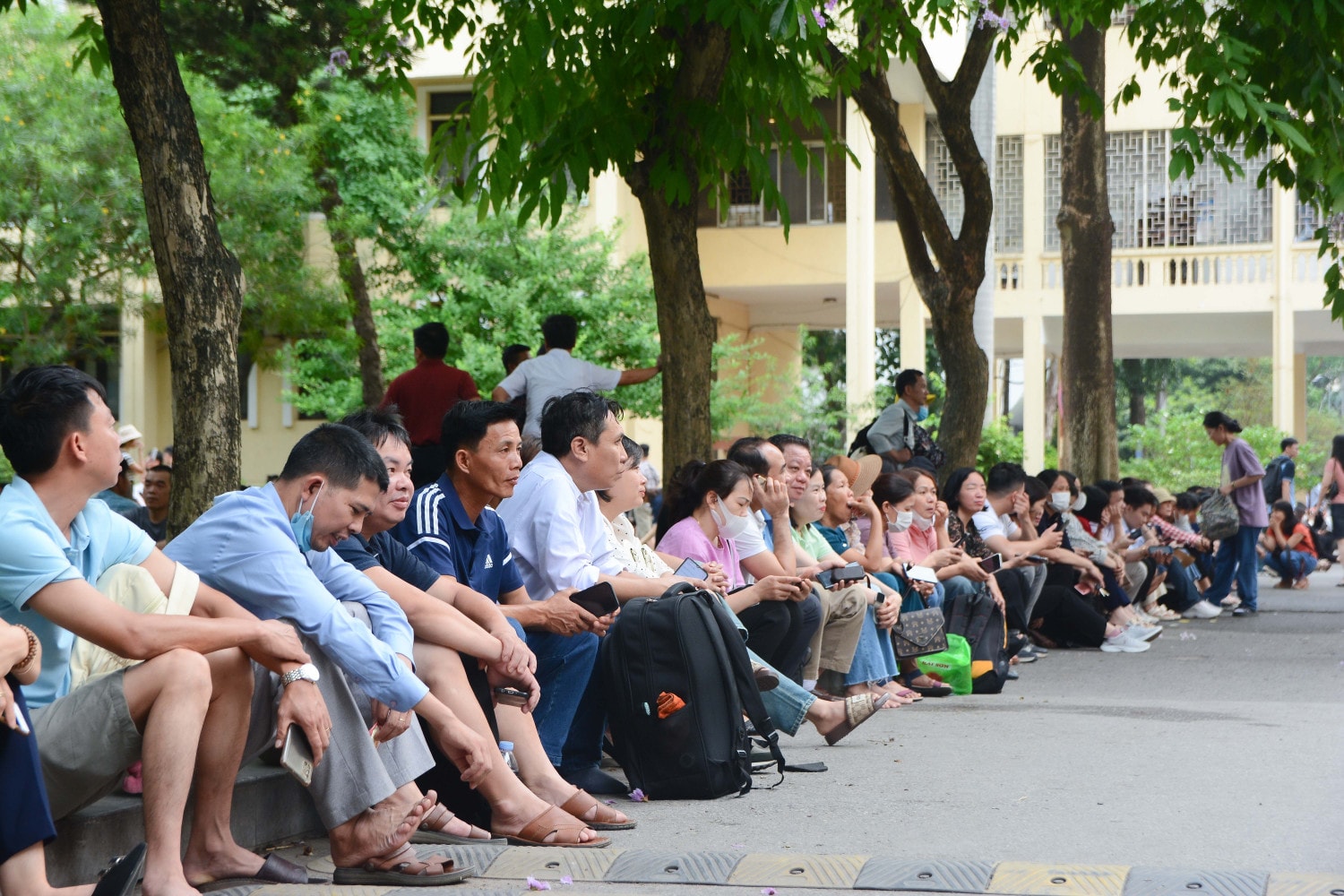 Hôm nay hàng nghìn thí sinh tới Đại học Sư Phạm Hà Nội thi đánh giá năng lực -4