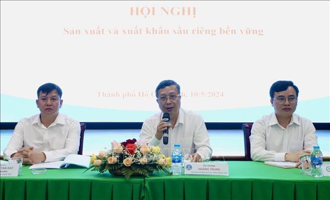 Xây dựng chương trình giám sát chất lượng sầu riêng xuất khẩu