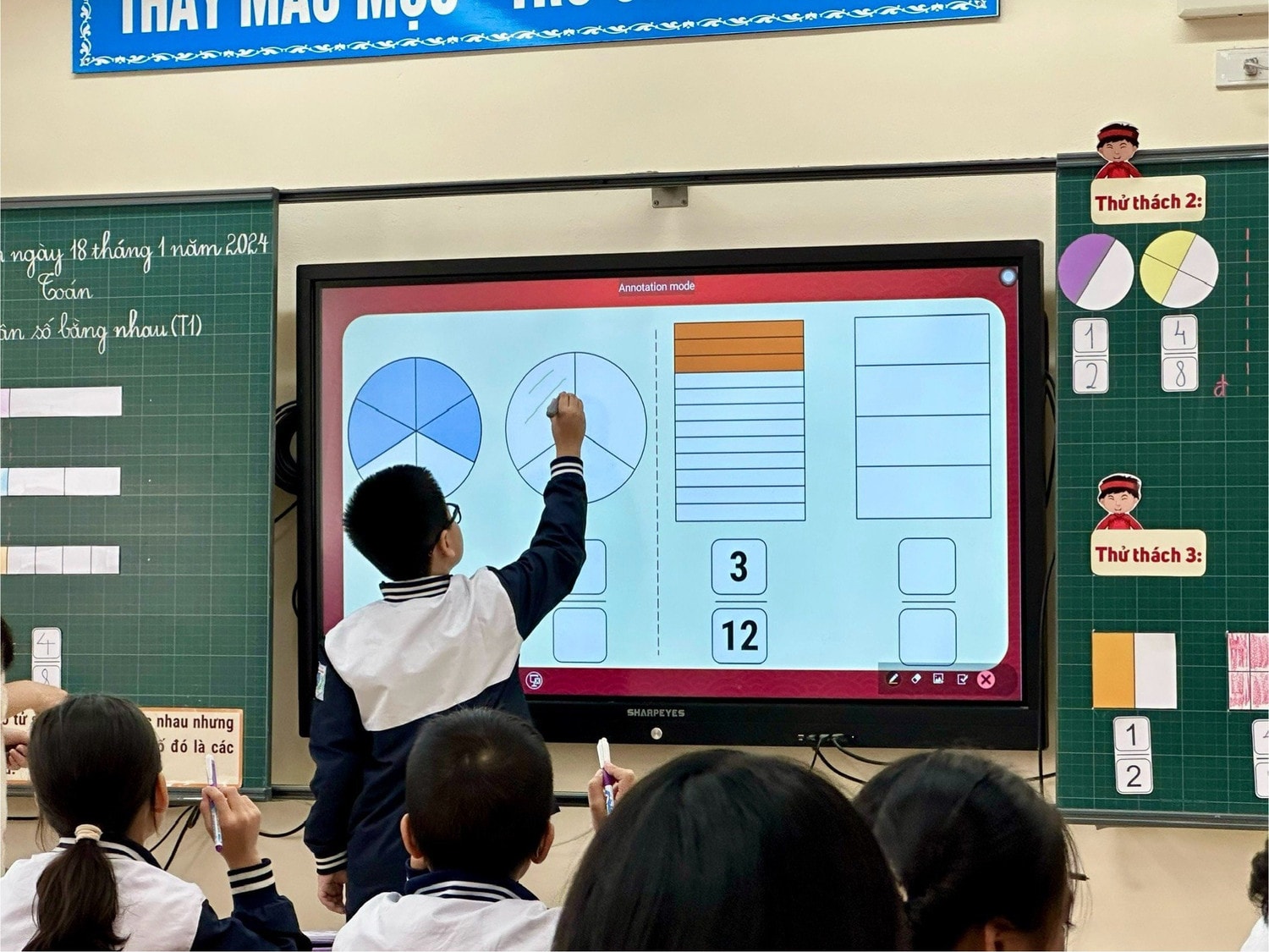 Quận Ba Đình tập trung đầu tư xây dựng trường học thông minh -0