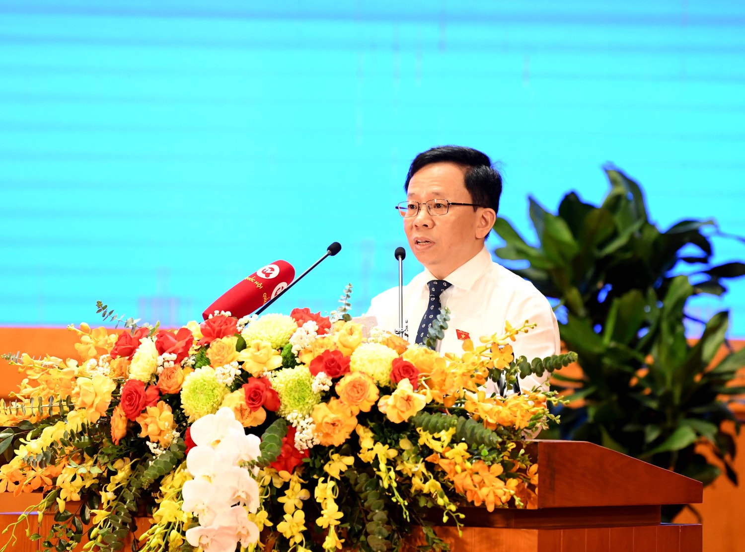 TS. Lê Minh Nam, Ủy viên thường trực, Ủy ban Tài chính - Ngân sách trình bày tham luận tại Hội thảo Văn hóa năm 2024. Ảnh: Lâm Hiển Tháo gỡ điểm nghẽn về chính sách hợp tác công tư tại các đơn vị sự nghiệp thể thao -0