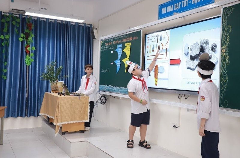 Quận Ba Đình tập trung đầu tư xây dựng trường học thông minh -0