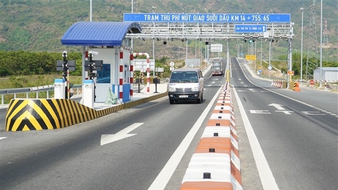 Trạm thu phí không dừng Nha Trang - Cam Lâm không có barrier