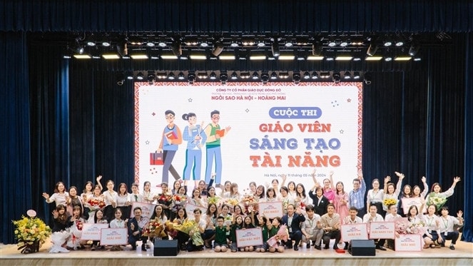 Trường Ngôi sao Hà Nội - Hoàng Mai lựa chọn tôn vinh giáo viên qua Cuộc thi “Giáo viên Sáng tạo - Tài năng”