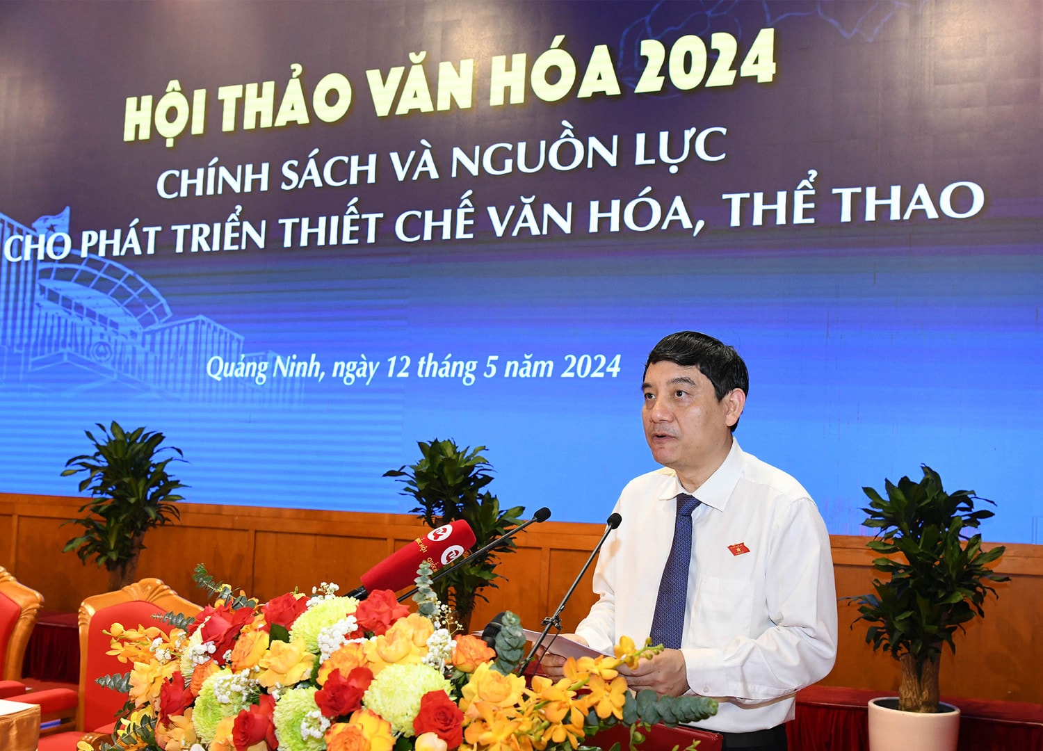 Phó Chủ tịch Thường trực Quốc hội Trần Thanh Mẫn dự Hội thảo Văn hóa 2024 tại Quảng Ninh -0