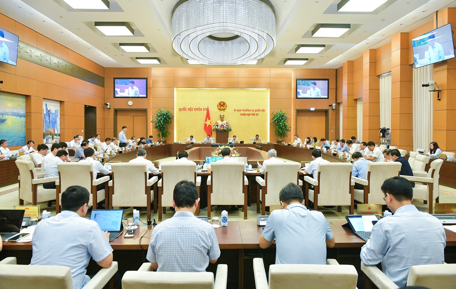 Quang cảnh phiên họp. Nguồn: quochoi.vn