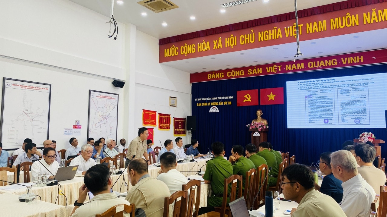 TP. Hồ Chí Minh: Bảo đảm công tác phòng cháy chữa tuyến Metro số 1 -0