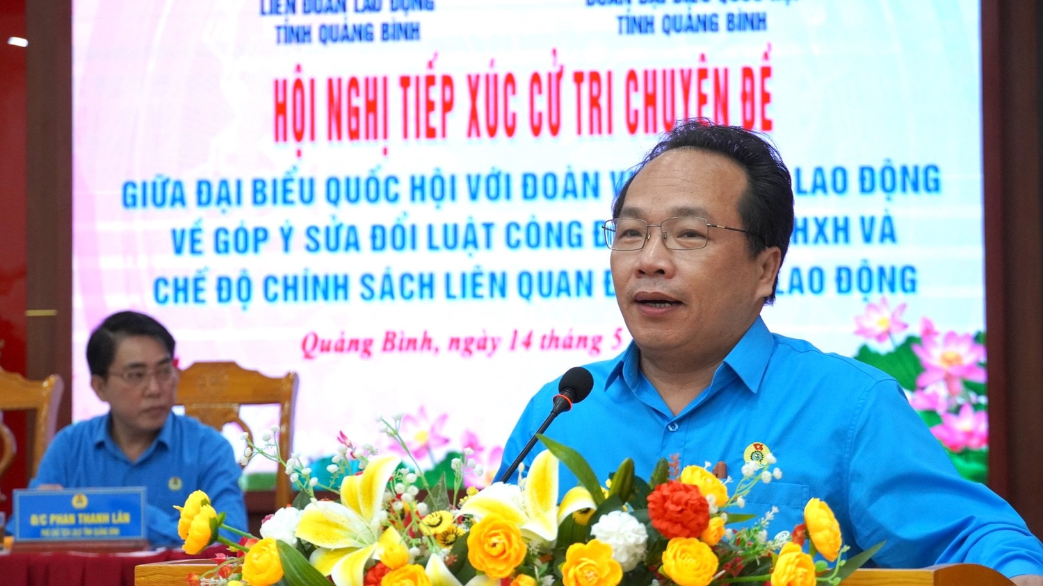 Quảng Bình: Đoàn ĐBQH tỉnh tiếp xúc cử tri là người lao động -0