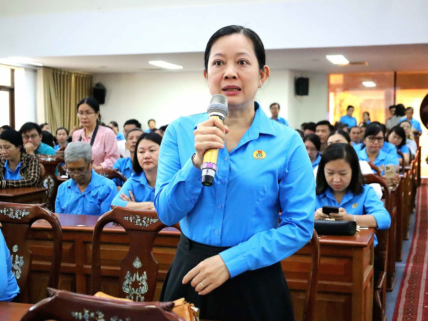 Lãnh đạo thành phố Cần Thơ đối thoại với cán bộ công đoàn và công nhân lao động -0