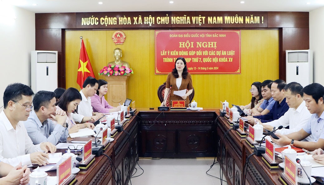 Đoàn đại biểu Quốc hội tỉnh lấy ý kiến đóng góp vào Luật Di sản văn hóa (sửa đổi) và Luật Quy hoạch đô thị và quy hoạch nông thôn -0