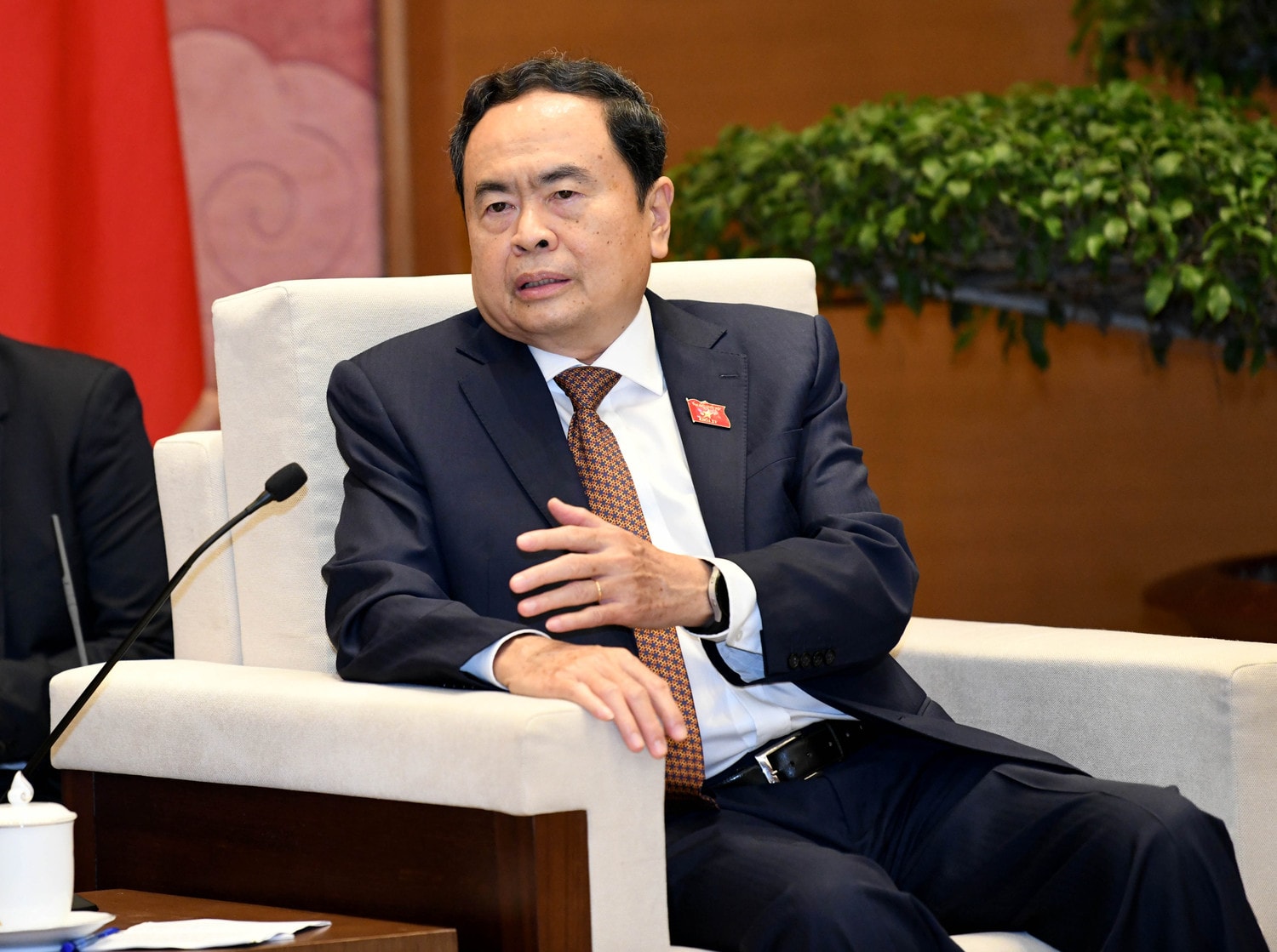 Phó Chủ tịch Thường trực Quốc hội Trần Thanh Mẫn tiếp Bộ trưởng Quốc vụ, nguyên Chủ tịch Hạ viện Vương quốc Bỉ ảnh 2 Phó Chủ tịch Thường trực Quốc hội Trần Thanh Mẫn tiếp Bộ trưởng Quốc vụ, nguyên Chủ tịch Hạ viện Vương quốc Bỉ -5
