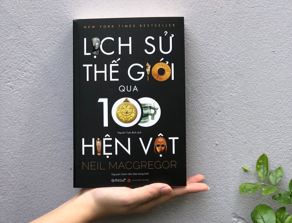 Cuốn sách nằm trong tủ sách Lịch sử thế giới của Omega+ Lịch sử thế giới qua 100 hiện vật -1