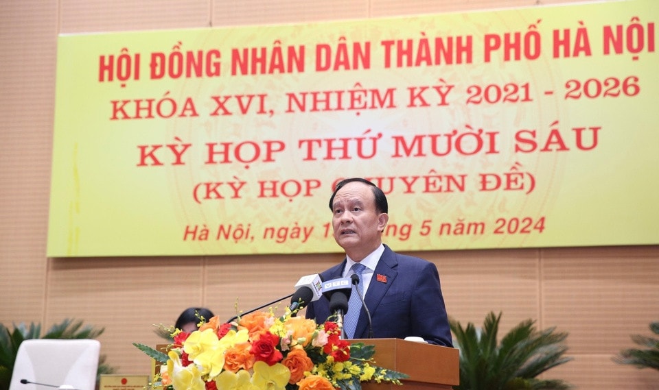 Khai mạc Kỳ họp thứ 16 HĐND thành phố Hà Nội -0