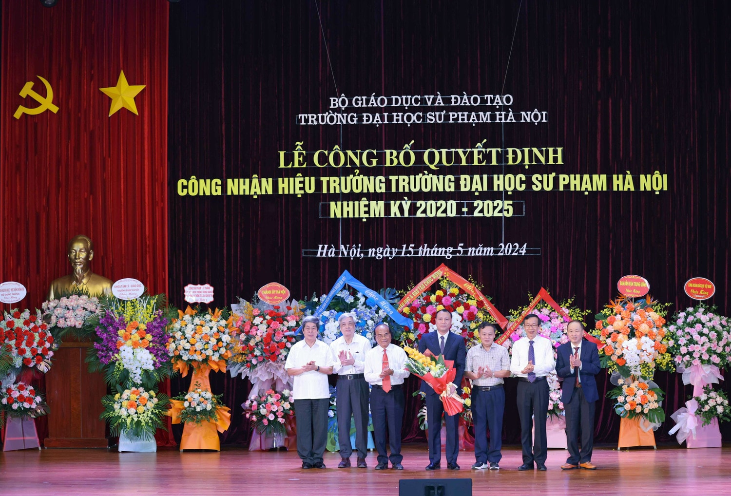 PGS.TS Nguyễn Đức Sơn được bổ nhiệm làm hiệu trưởng Trường Đại học Sư phạm Hà Nội -0