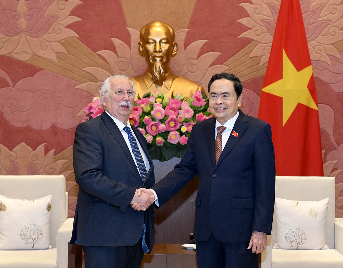 Phó Chủ tịch Thường trực Quốc hội Trần Thanh Mẫn tiếp Bộ trưởng Quốc vụ, nguyên Chủ tịch Hạ viện Vương quốc Bỉ -2