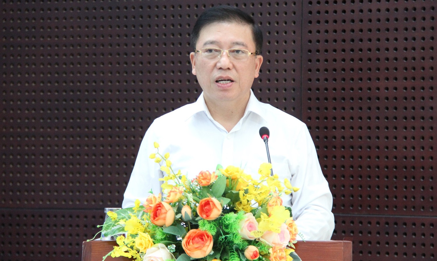 Phó trưởng Ban Thường trực Ban Công tác đại biểu Nguyễn Tuấn Anh phát biểu tại hội nghị Đà Nẵng: Tập huấn, bồi dưỡng kỹ năng hoạt động đối với đại biểu HĐND -0