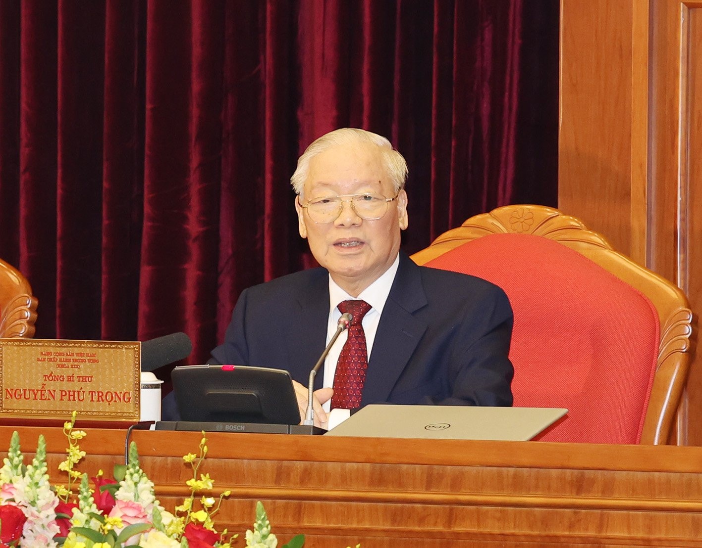 Khai mạc Hội nghị lần thứ chín Ban Chấp hành Trung ương Đảng khóa XIII -0