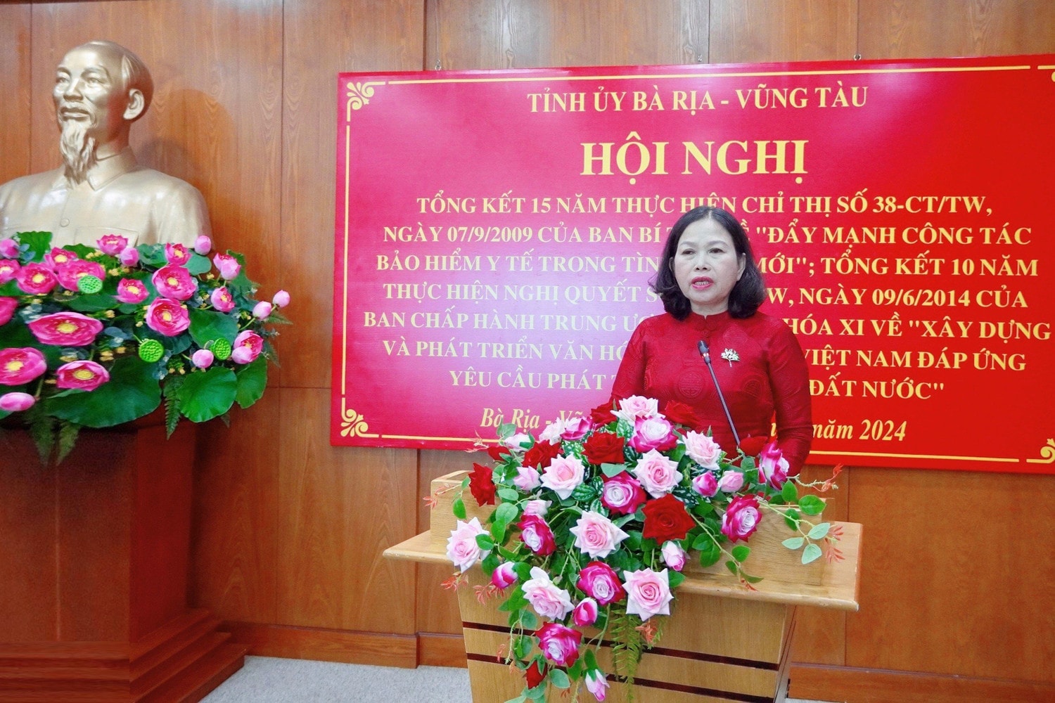 Phó Bí thư Thường trực Tỉnh ủy, Trưởng Đoàn ĐBQH tỉnh Bà Rịa – Vũng Tàu Nguyễn Thị Yến