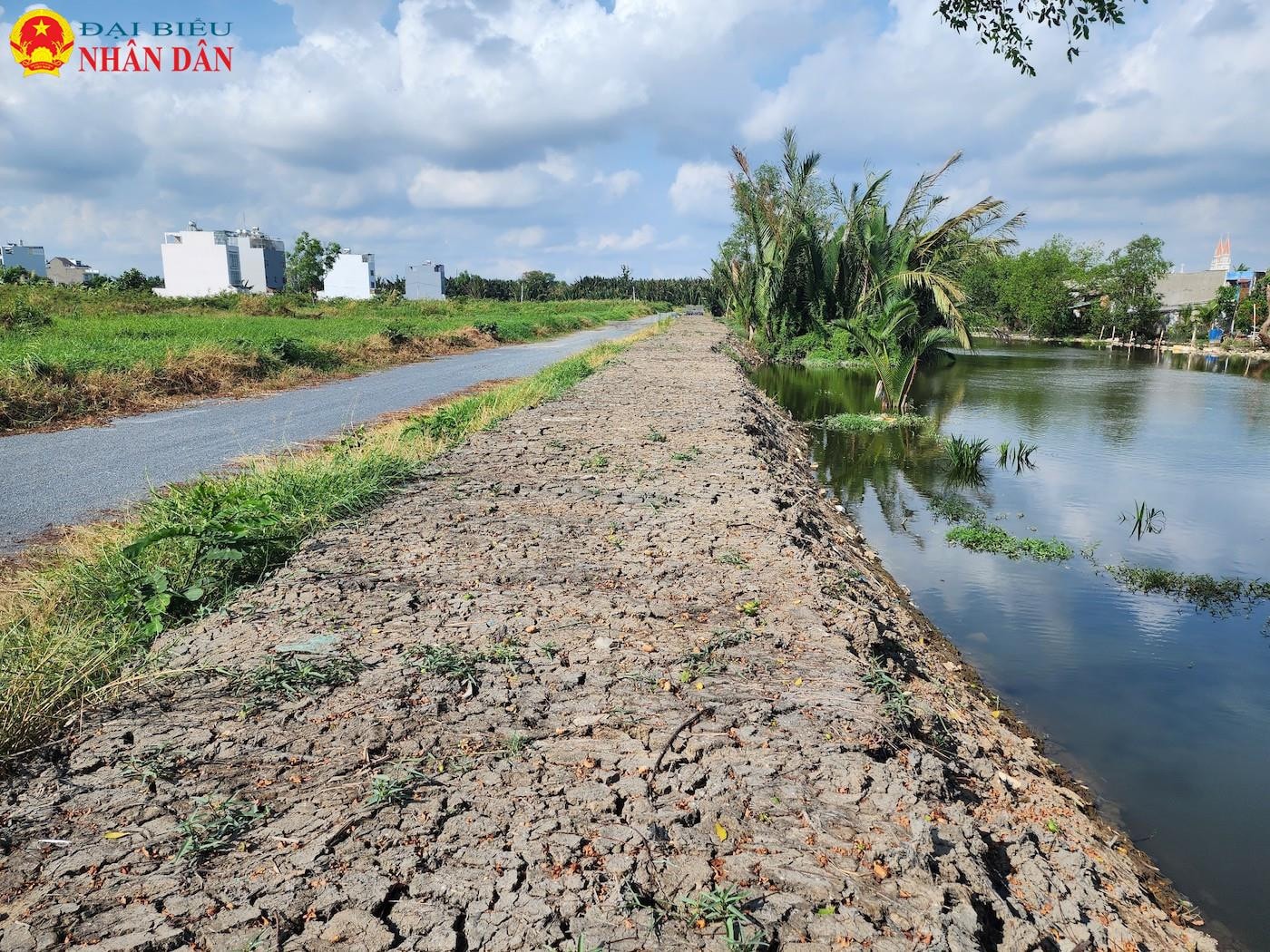 TP. Hồ Chí Minh: Nhiều khu dân cư gần dự án ngăn triều 10.000 tỷ vẫn phải đắp đê chống ngập