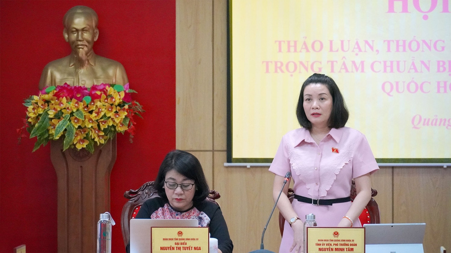 Đoàn ĐBQH tỉnh Quảng Bình thống nhất một số nội dung trọng tâm tham gia Kỳ họp thứ Bảy -0
