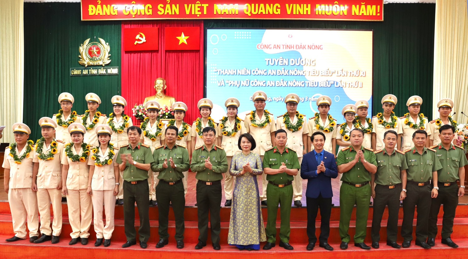 Công an Đắk Nông đạt nhiều kết quả sau 3 năm thực hiện Kết luận số 01 và 1 năm thực hiện Quy định số 09