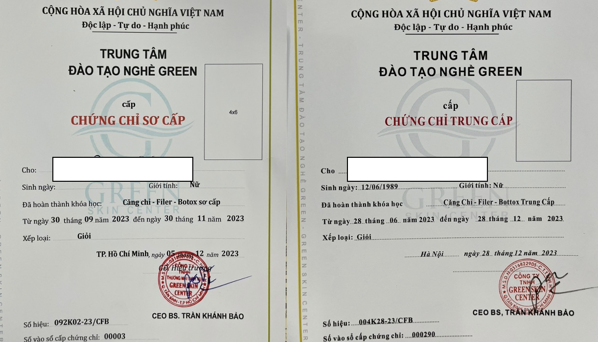 TP. Hồ Chí Minh: Nhiều cơ sở đào tạo học viên thẩm mỹ không phép