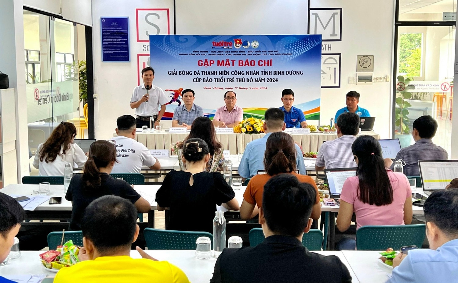 Giải bóng đá nam thanh niên công nhân tỉnh Bình Dương cúp Báo Tuổi trẻ Thủ đô năm 2024 -0