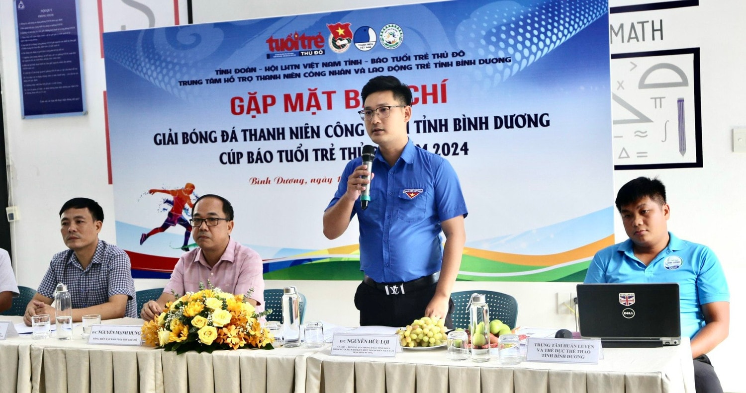 Giải bóng đá nam thanh niên công nhân tỉnh Bình Dương cúp Báo Tuổi trẻ Thủ đô năm 2024 -0