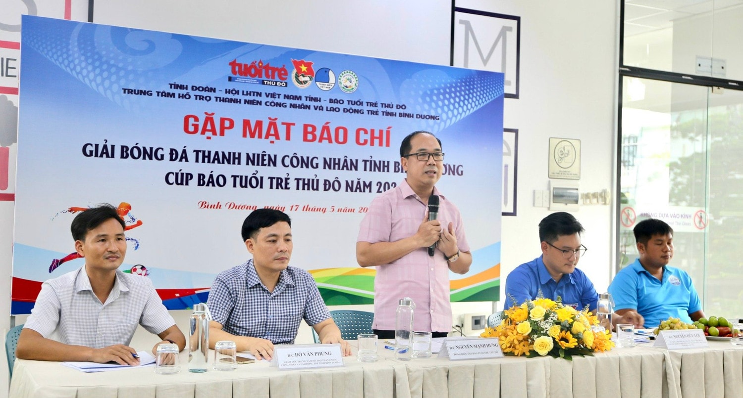 Giải bóng đá nam thanh niên công nhân tỉnh Bình Dương cúp Báo Tuổi trẻ Thủ đô năm 2024 -0