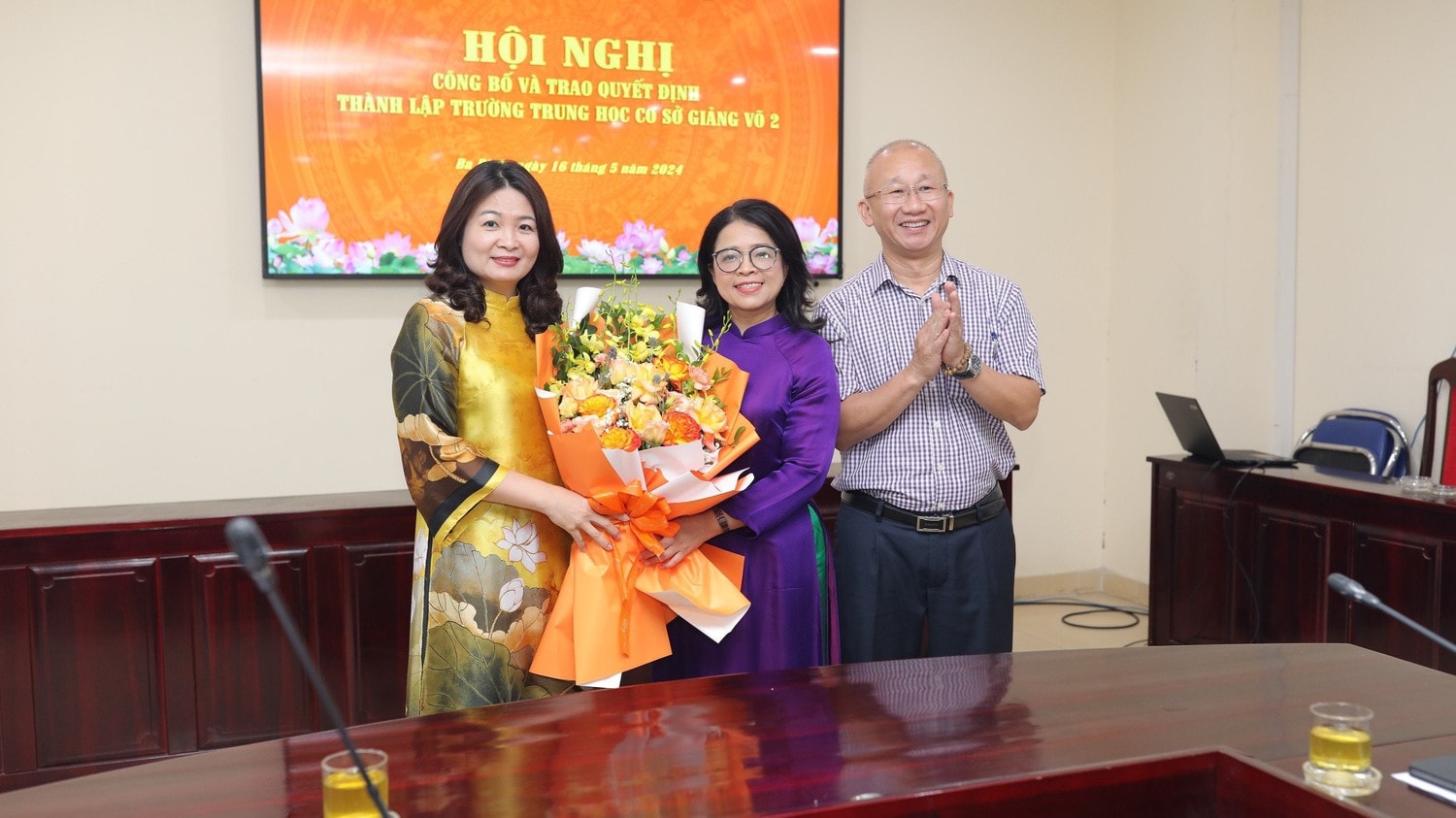 Hà Nội: Công bố thành lập trường Trung Giảng Võ 2 -0