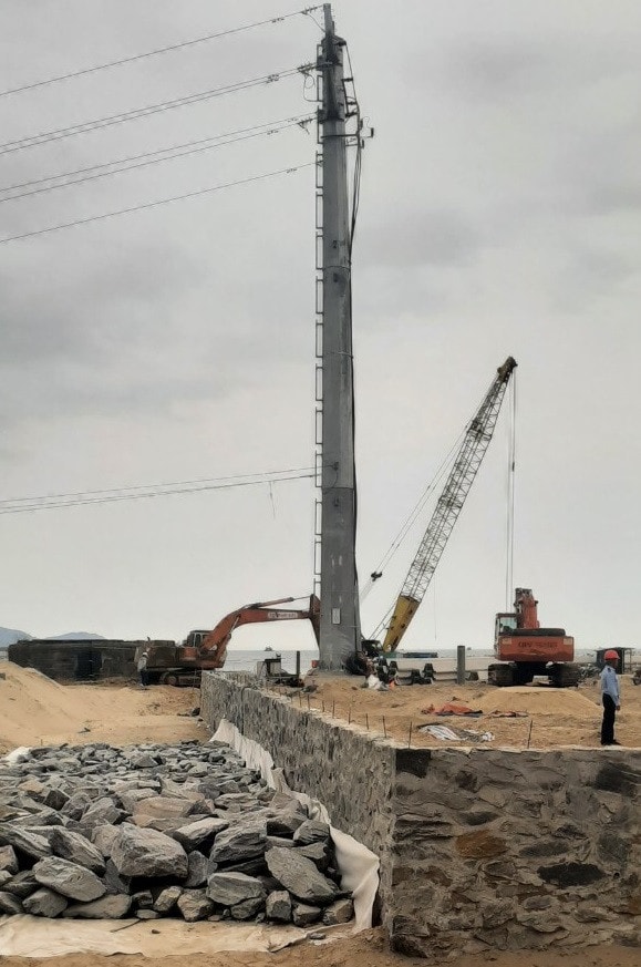 Xây dựng dự án Khu du lịch sinh thái Nam Ô xâm phạm công trình đường sắt -0